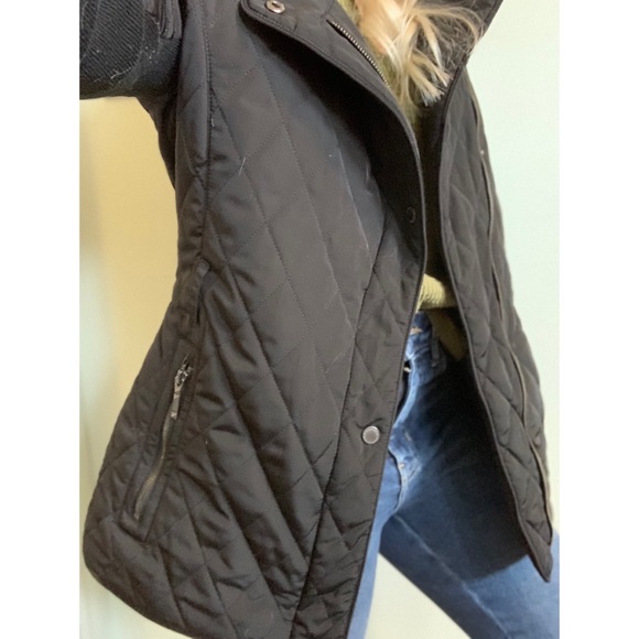 COPY - XS, BCBGMaxAzria, black quilted winter jacket - Picture 15 of 16